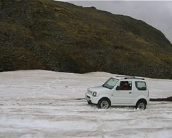 Jimny im Schnee